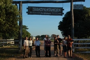 Beginning of the Transpantaneira road